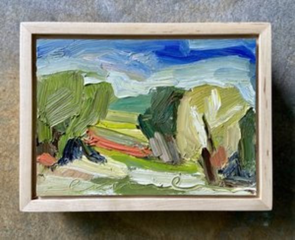 Solitude Original Oil Painting by Emily Fox King