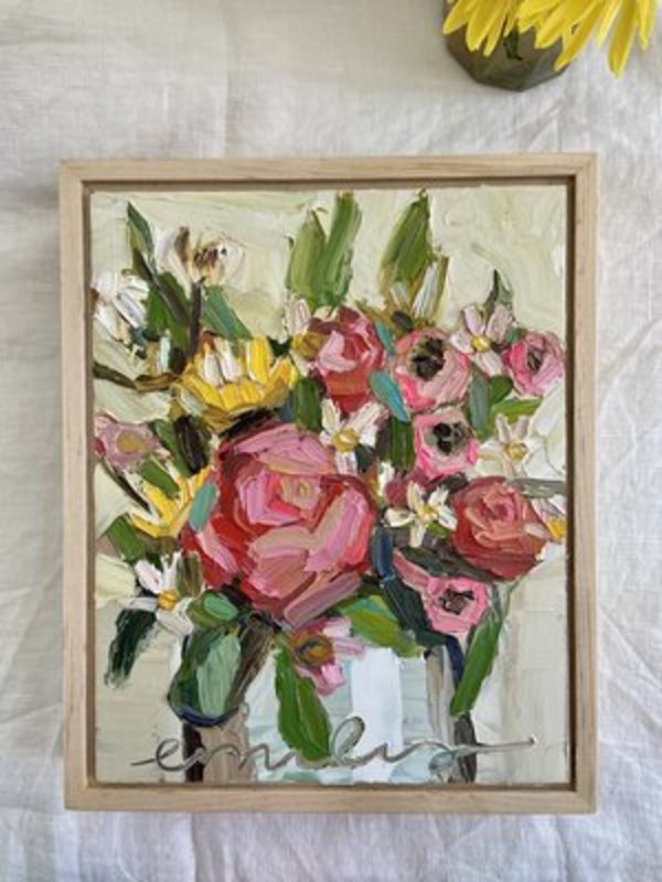 Staycation Original Oil Painting by Emily Fox King