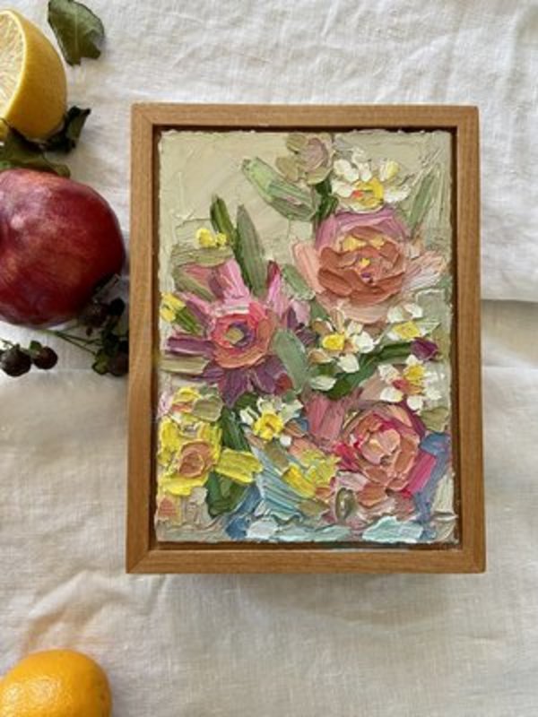 Front and Center Original Oil Painting by Emily Fox King