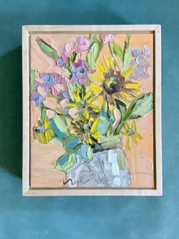 Harvest Time Original Oil Painting by Emily Fox King