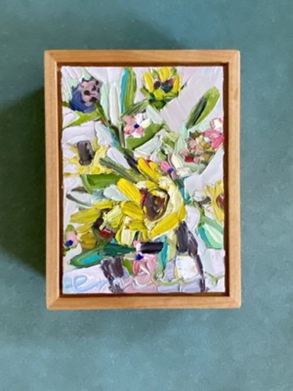 Good Morning Sunshine Original Oil Painting by Emily Fox King