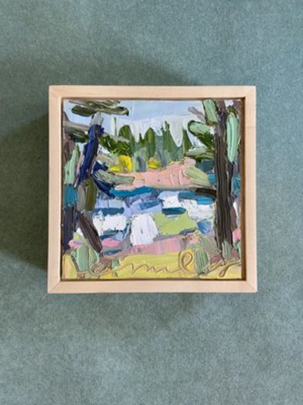 Paradise Point McCall Idaho Original Oil Painting by Emily Fox King