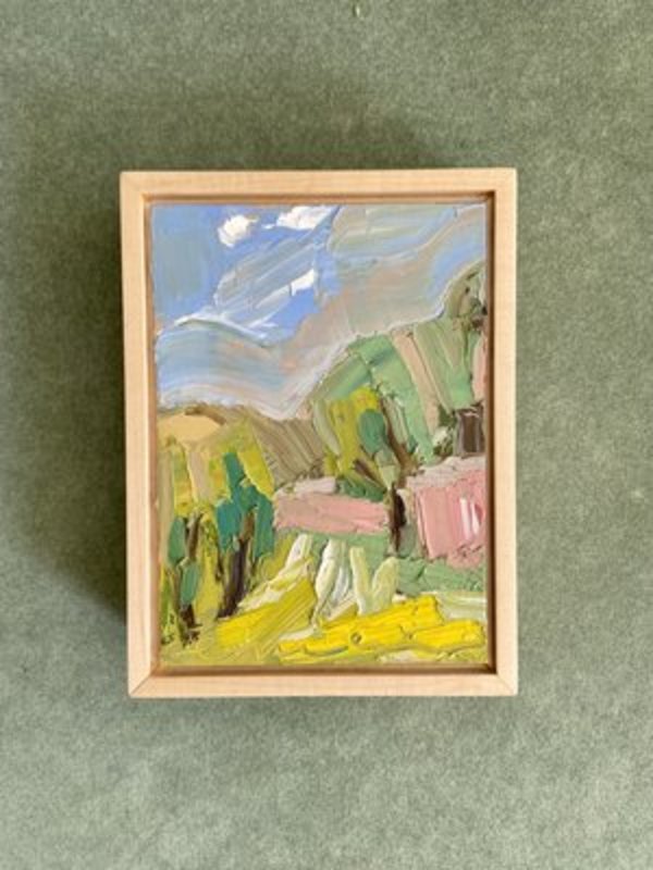 Boise Foothills Original Oil Painting by Emily Fox King