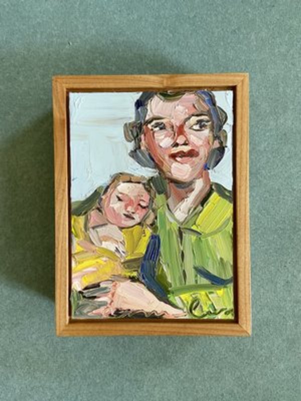 Easy Does It  Original Oil Painting by Emily Fox King