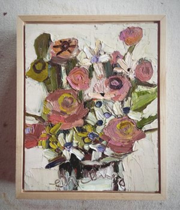 Sweet Thing Original Oil Painting by Emily Fox King