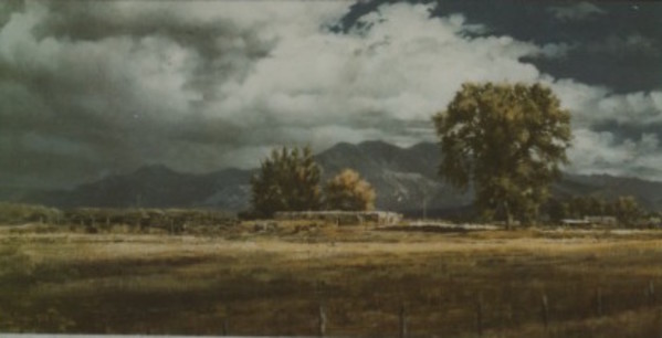 Taos Back Road by Clark Hulings Estate