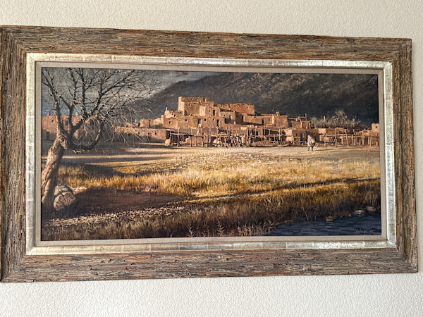 Taos Pueblo by Clark Hulings Estate