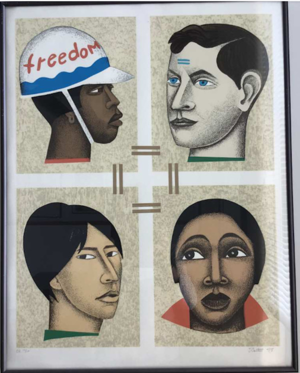Freedom by Elizabeth Catlett, Image 2.