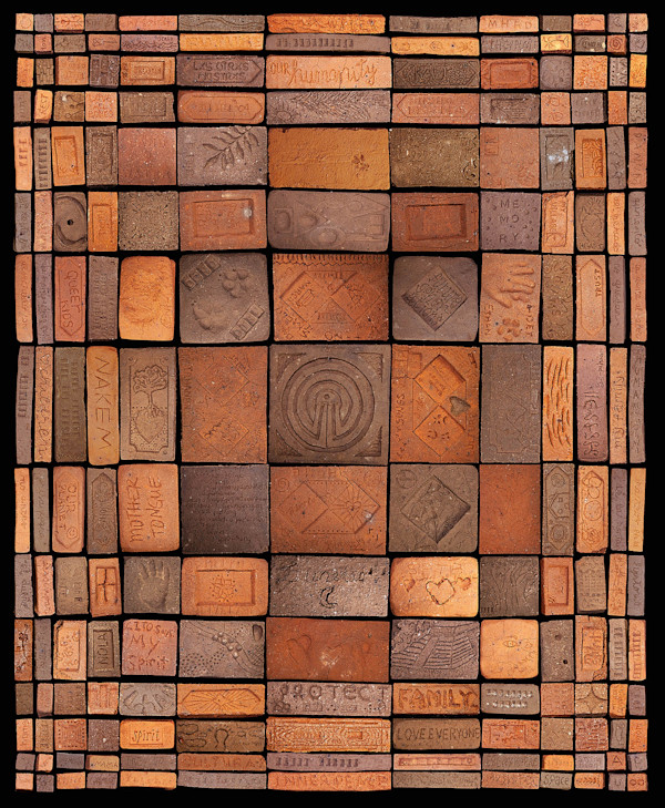 Embedded Bricks III by Cristine Blanco