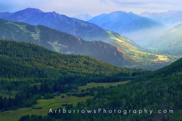 Aspen Valley Illumination by Art Burrows