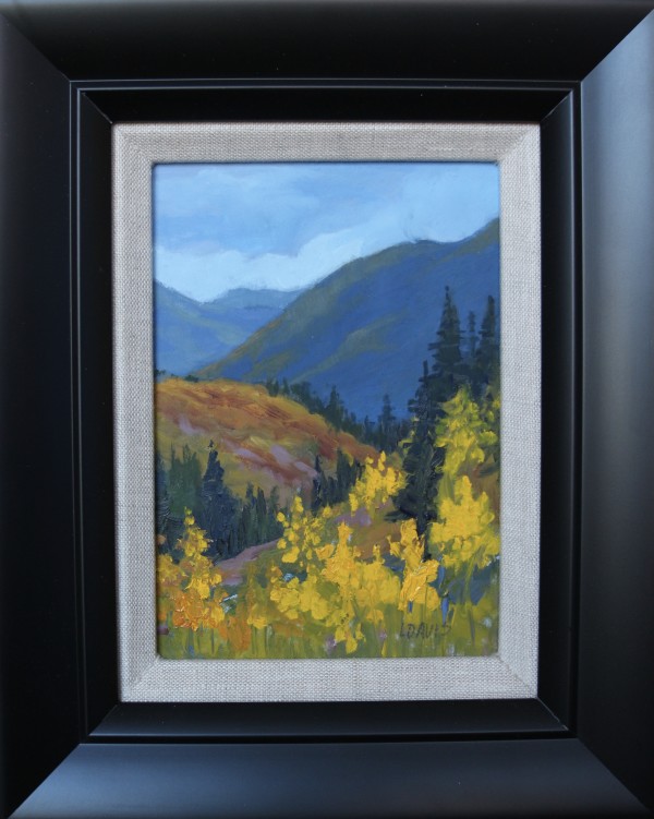 Autumn at the top of McClure Pass III by Lorraine Davis
