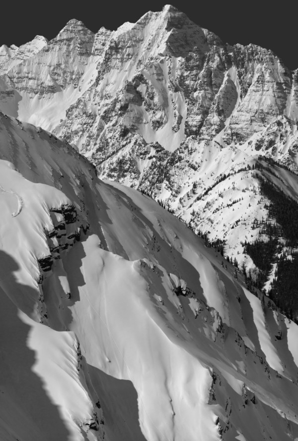 Tonar Ski Descent by Art Burrows