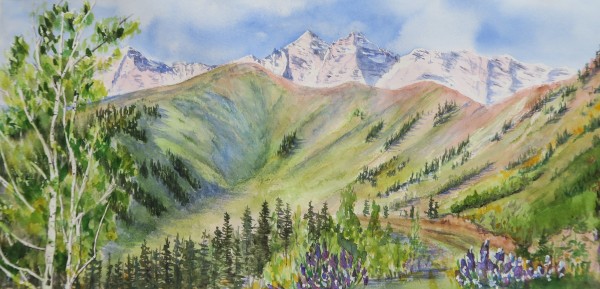 Highlands Bowl in Summer by Amy Beidleman