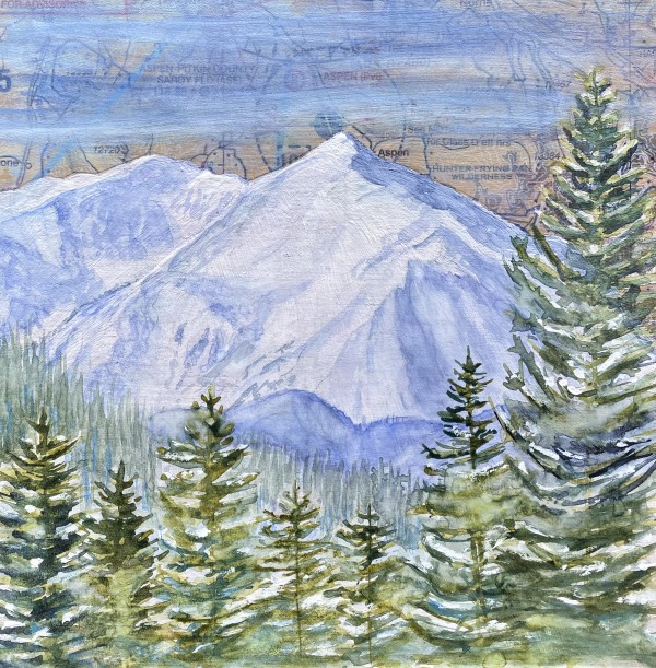 Hayden Peak from Richman Ridge by Amy Beidleman