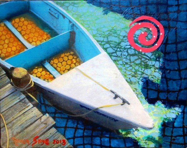 " Cortez Row Boat"  by Raven Skye McDonough