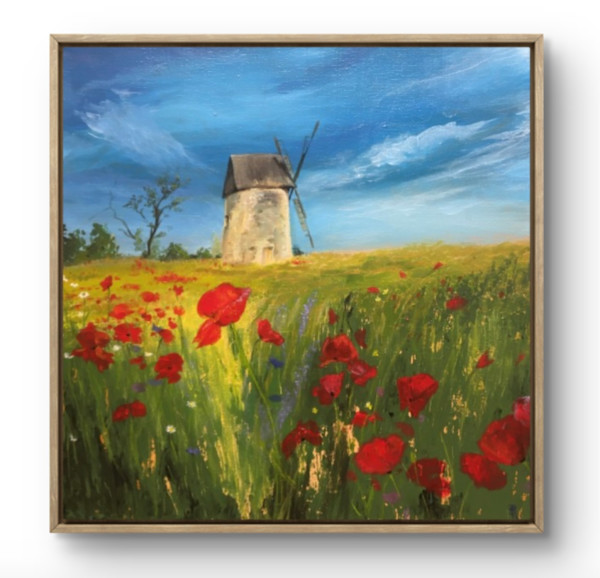 Gotland Windmill, Sweden by Stacey Rosen, Image 2.