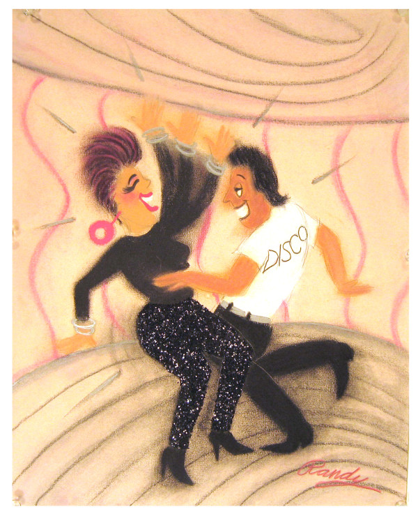 Disco Dancers by Randy Stevens