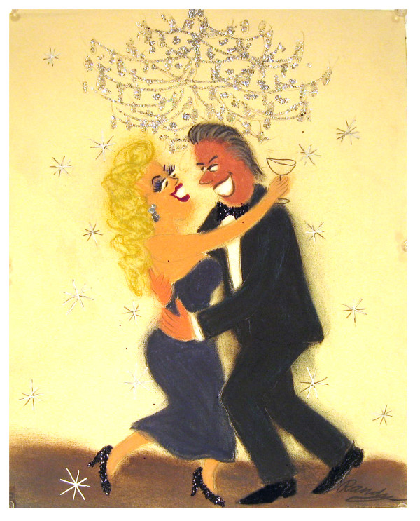 Dancing Couple II by Randy Stevens