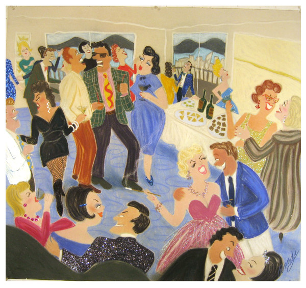 Penthouse Party by Randy Stevens