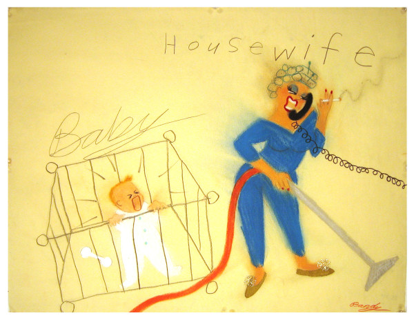 Housewife & Baby III by Randy Stevens