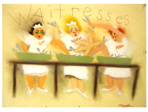 Waitresses (Sorting Utensils) by Randy Stevens