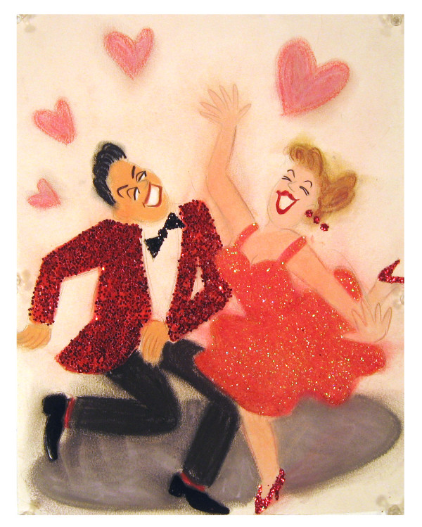 Valentine Dancers I by Randy Stevens