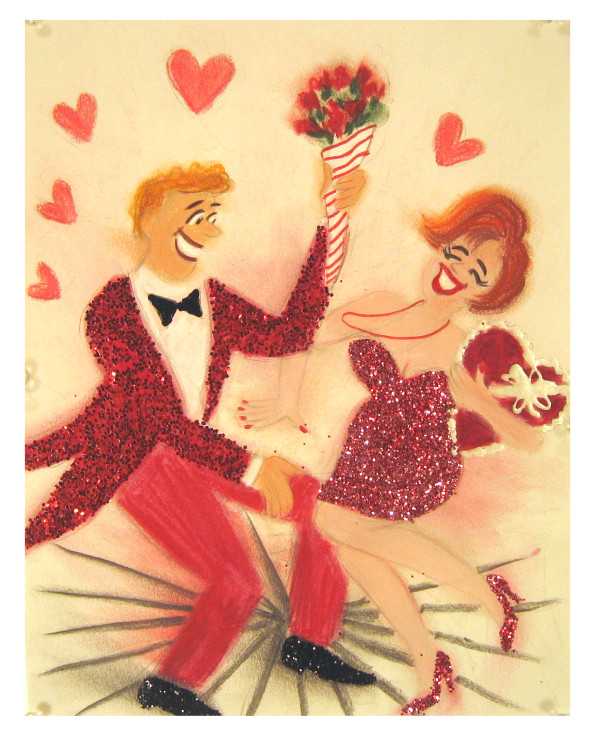 Valentine Dancers III by Randy Stevens
