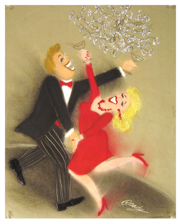 Dancing Couple by Randy Stevens
