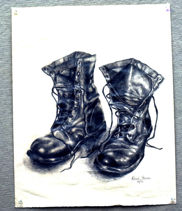 Army Boots by Randy Stevens