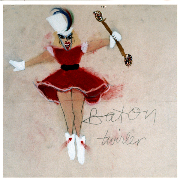 Baton Twirler by Randy Stevens