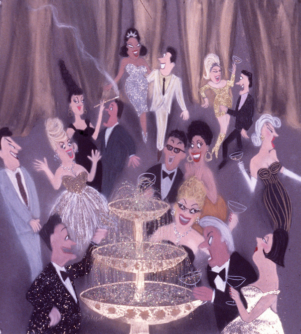 Champagne Fountain by Randy Stevens