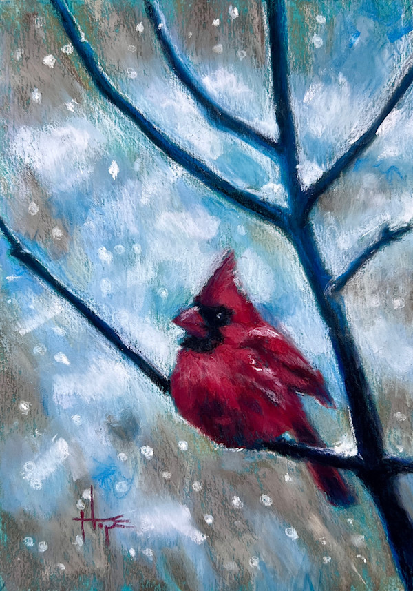 Snow Bird study by Hope Martin