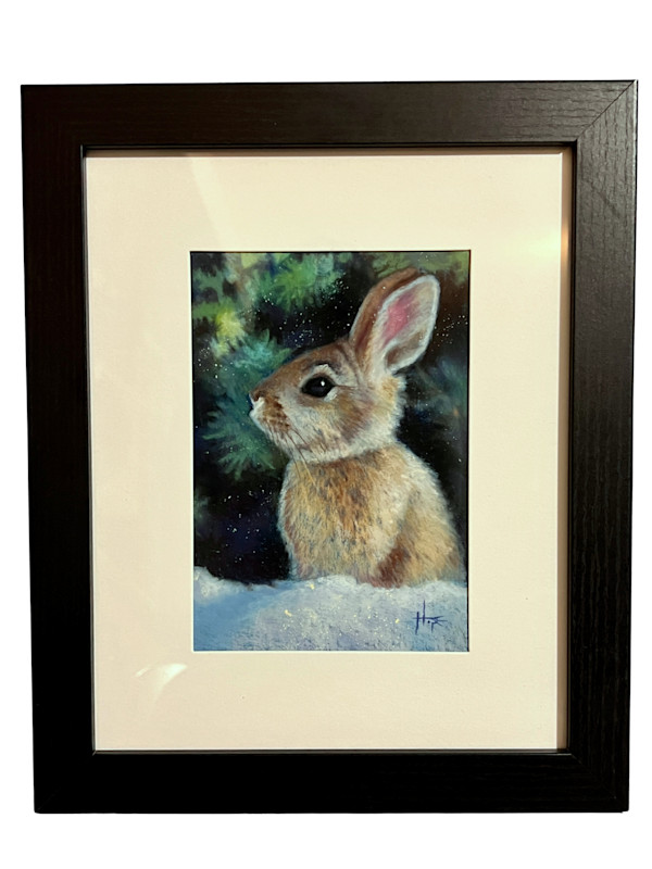 Snow Bunny study 2 by Hope Martin