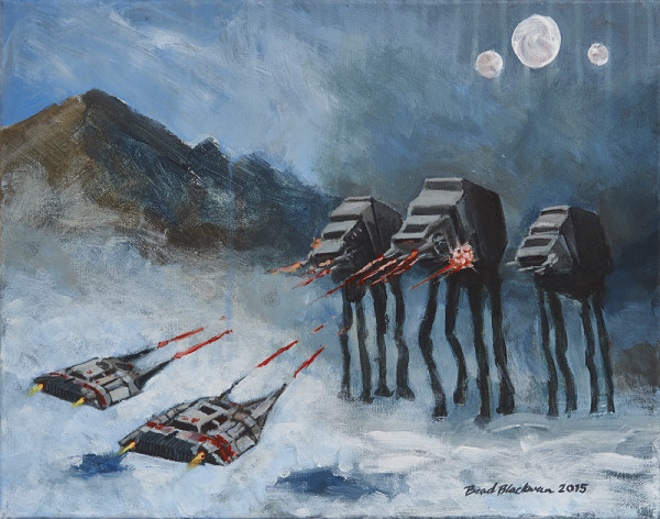 The Battle of Hoth by Brad Blackman