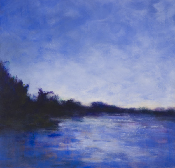 Blue Reflections of Evening by Victoria Veedell