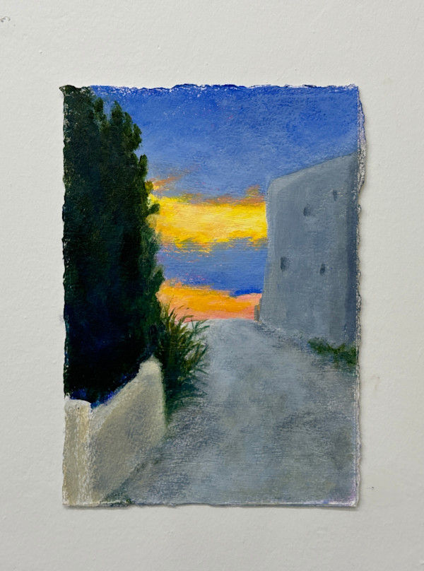 Sunset Walk in Alyki by Victoria Veedell, Image 1.