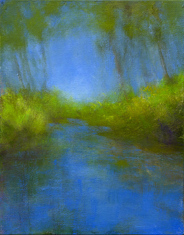 Chalk Hill Pond by Victoria Veedell