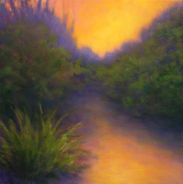 Golden Hour in the Park by Victoria Veedell