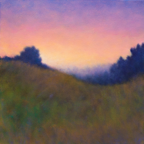 Late Afternoon Light - Hill by Victoria Veedell