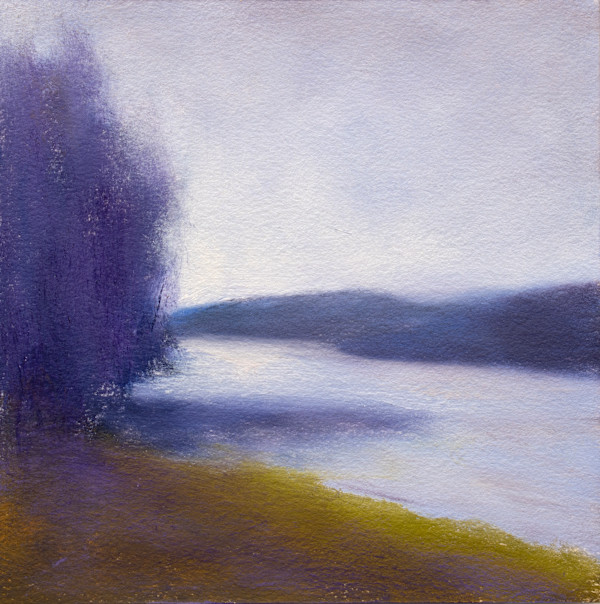 Fog at the Lake by Victoria Veedell