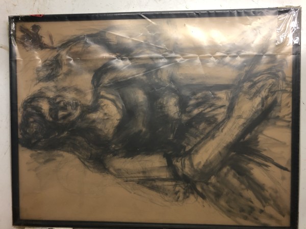 Charcoal of a Young Woman
