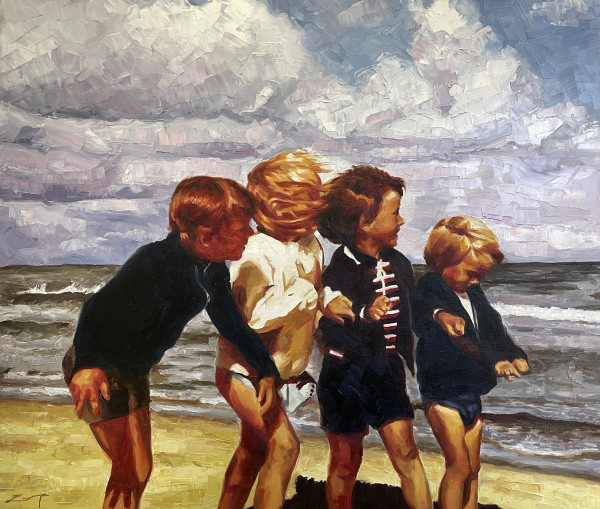 Beach Kids by Zanya Dahl