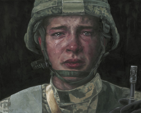 Soldier in Conflict by Zanya Dahl