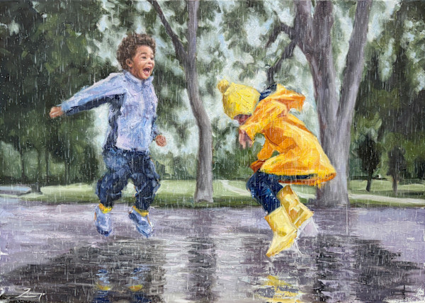 Puddle Magic by Zanya Dahl