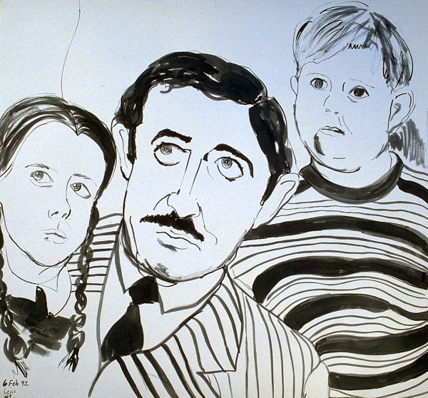 Addams Family trio by Leisa Shannon Corbett