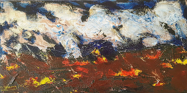 Burning Fields Hwy21 Gurnee by Leisa Shannon Corbett