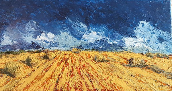 Van Gogh Wheat field without crows