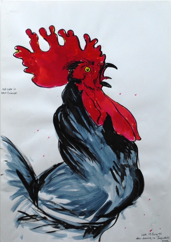 Rooster by Leisa Shannon Corbett