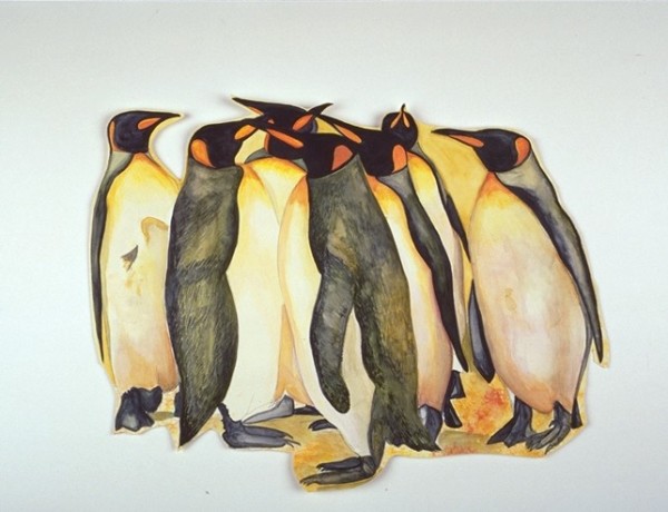 Emperor Penguins by Leisa Shannon Corbett