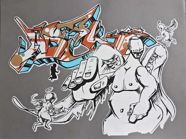 GRAFFITI SPIRITS by Man One, Image 1.
